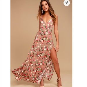 Lulus dress - everlasting bliss maxi